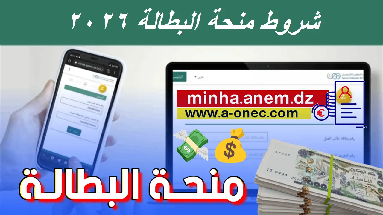 تحديث جديد بعد الزيادة.. تعرف على شروط منحة البطالة 2026 الجزائر وقيمة المنحة بعد قرار رئيس الجمهورية